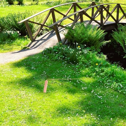 Baguettes sourcier cuivre durables pour localiser une source eau jardin - 8