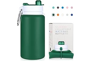 19oz Wide Mouth Collapsible Water Bottle