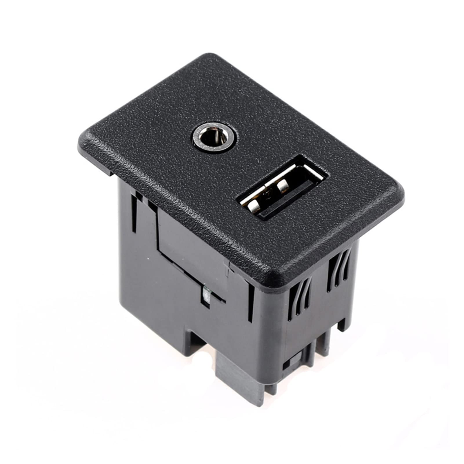 Presa USB for lettore audio Nero opaco 1 USB, for Fiat 795405319 Porta USB per auto