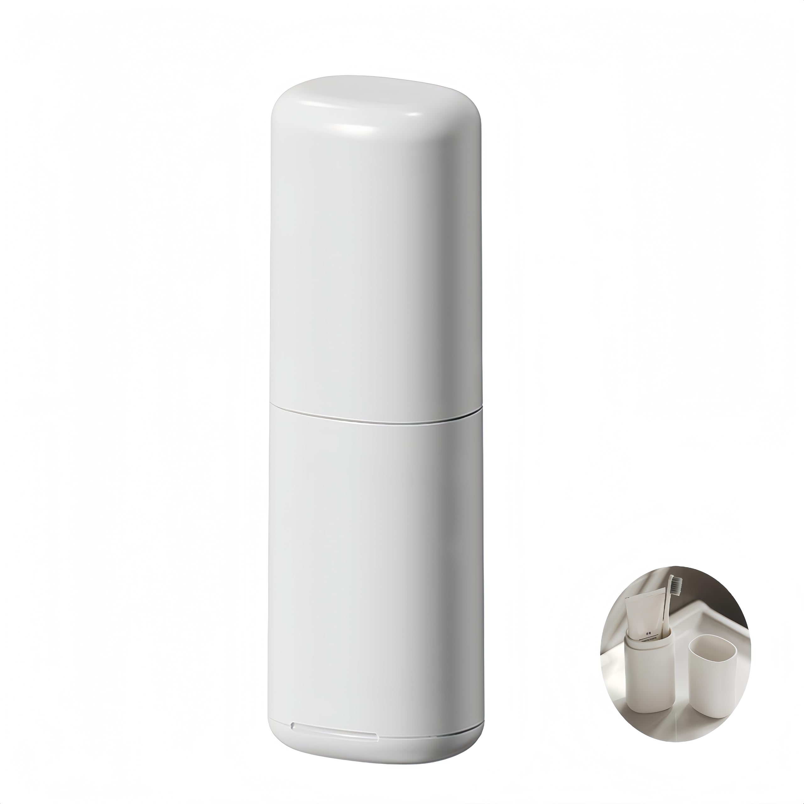 MEIJMJIA - Travel Toothbrush Holder Toothpaste Box