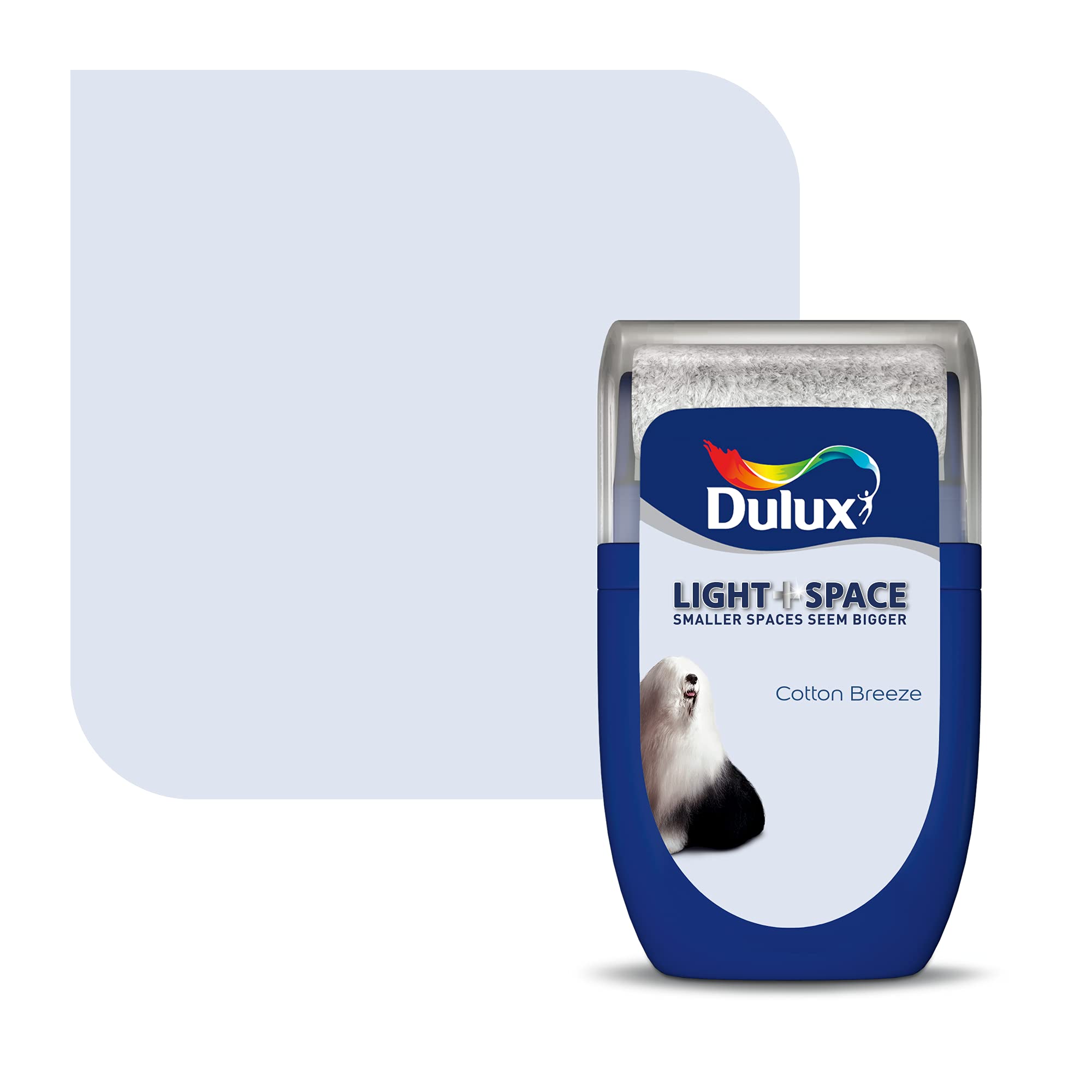 Dulux Light & Space Tester Paint, Cotton Breeze, 30 ml