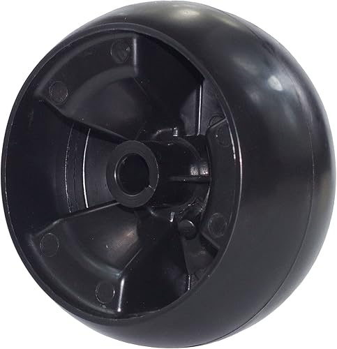 Miniatura 4 de Antanker 734-04155 - Ruedas de repuesto para cortacésped Cub Cadet MTD, Toro 112-0677 72-025 210-275, Troy Bilt 938-3056 5 pulgadas con tuercas de