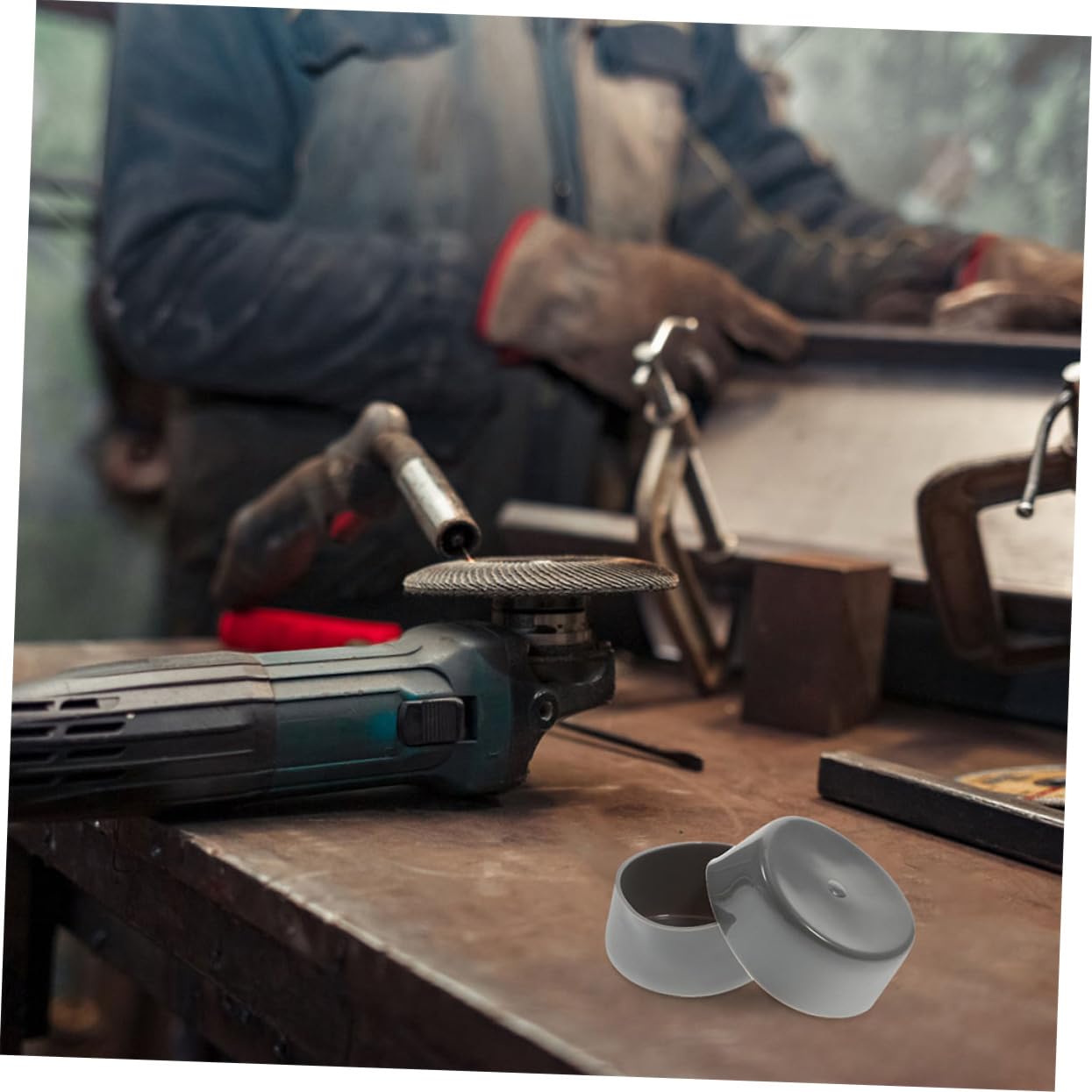 SOESFOUFU 4pcs Trailer Wheel Hub Covers Bearing Size 1.98in Trailer Axle Cap for