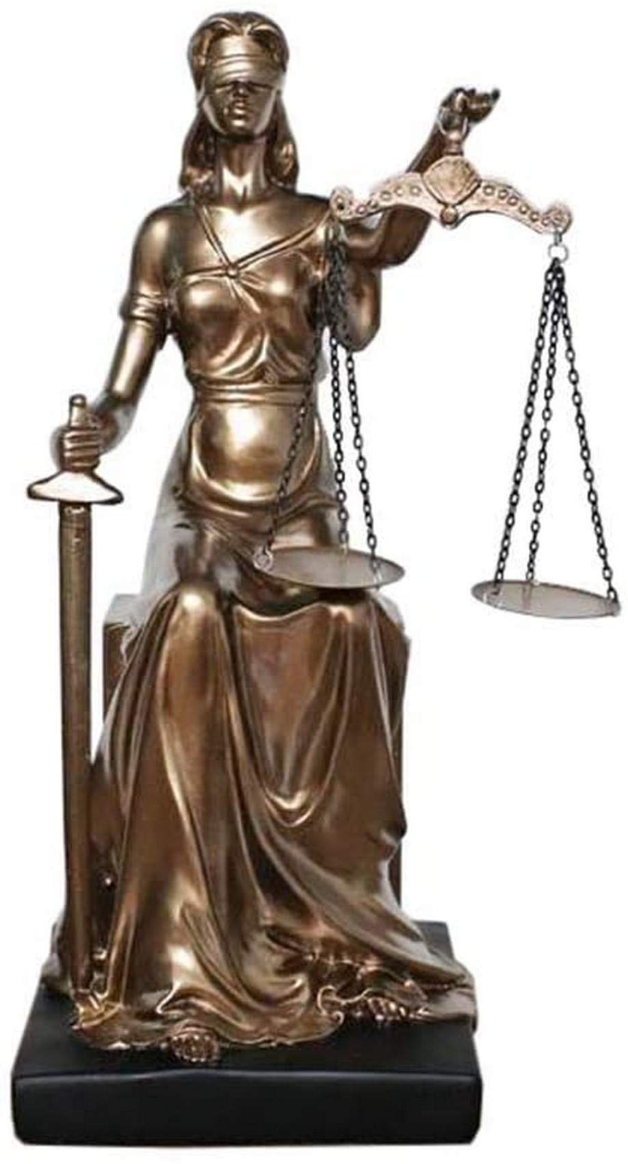 Buy qazwsx Statue for Shelf,Statue of Lady Justice, Themis Blind Lady of Justice Statue Justice