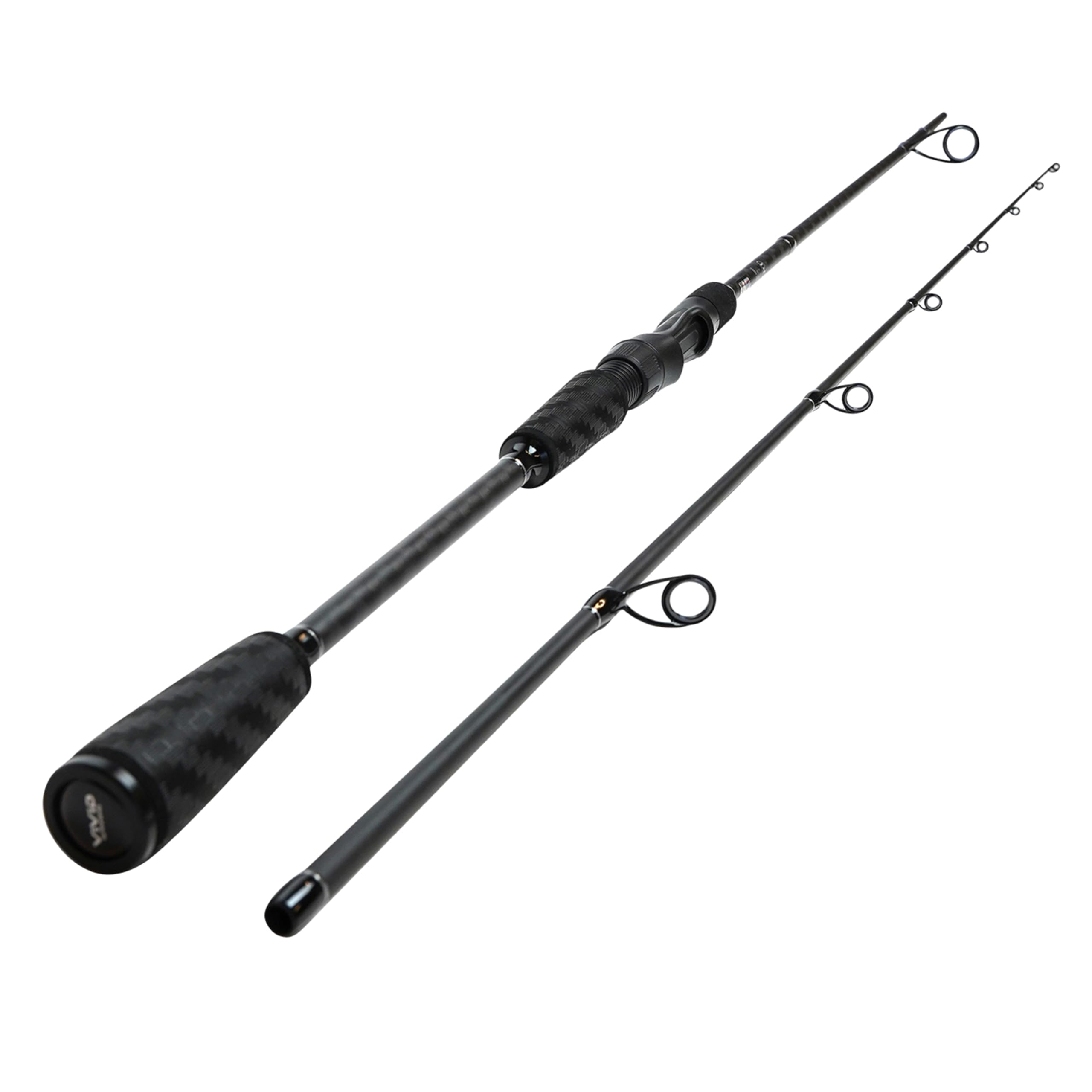 DLT Vivid Spinning - Steife Aktion - Spinnrute - Arbeitsrute - Angelrute - Robuste Rollenhalter - Gepolsterte SIC-Ringe