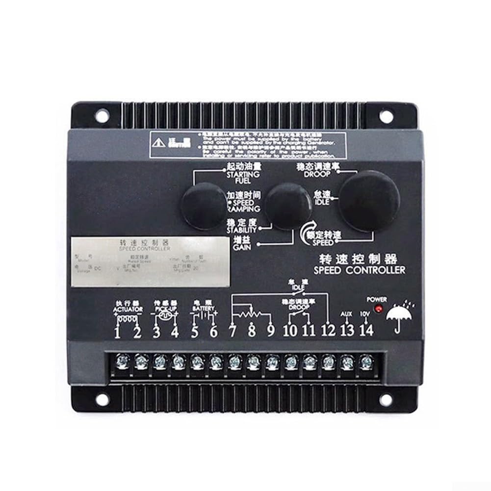 Regolatore elettronico del generatore C2002 per motore diesel - Modulo di controllo di avvio automatico con regolamentazione - Uso automobilistico marino 20x20x7cm