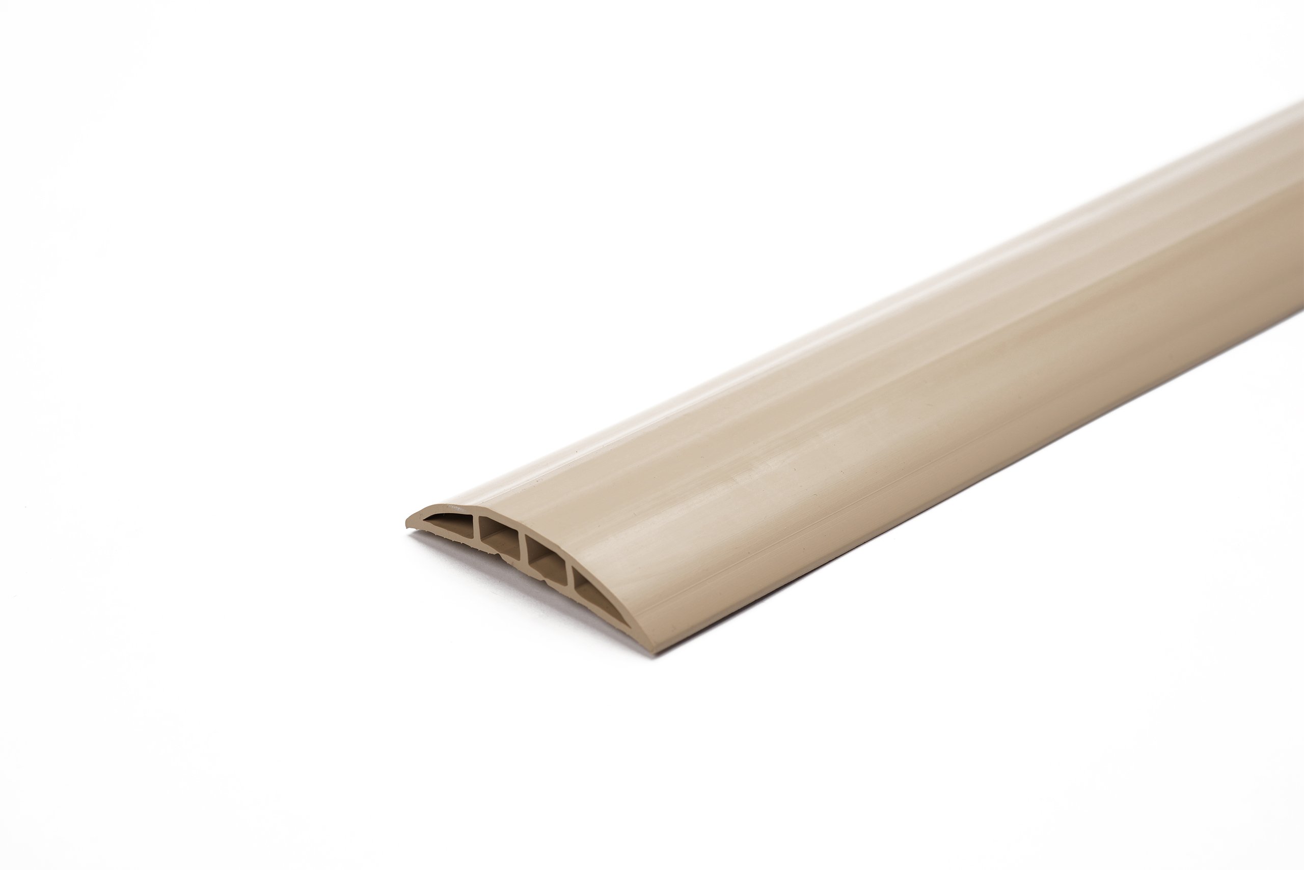 EHA Kabelbrücke, 75 mm breit, 1,5 m Set inklusiv Klebeband, beige, 40620