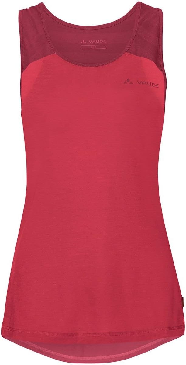 VAUDE Women's Sveit Top - Soft and Comfortable Tank Top with Merino Wool - Fast Drying, Cooling and Odor Resistant - Perfect for Hiking