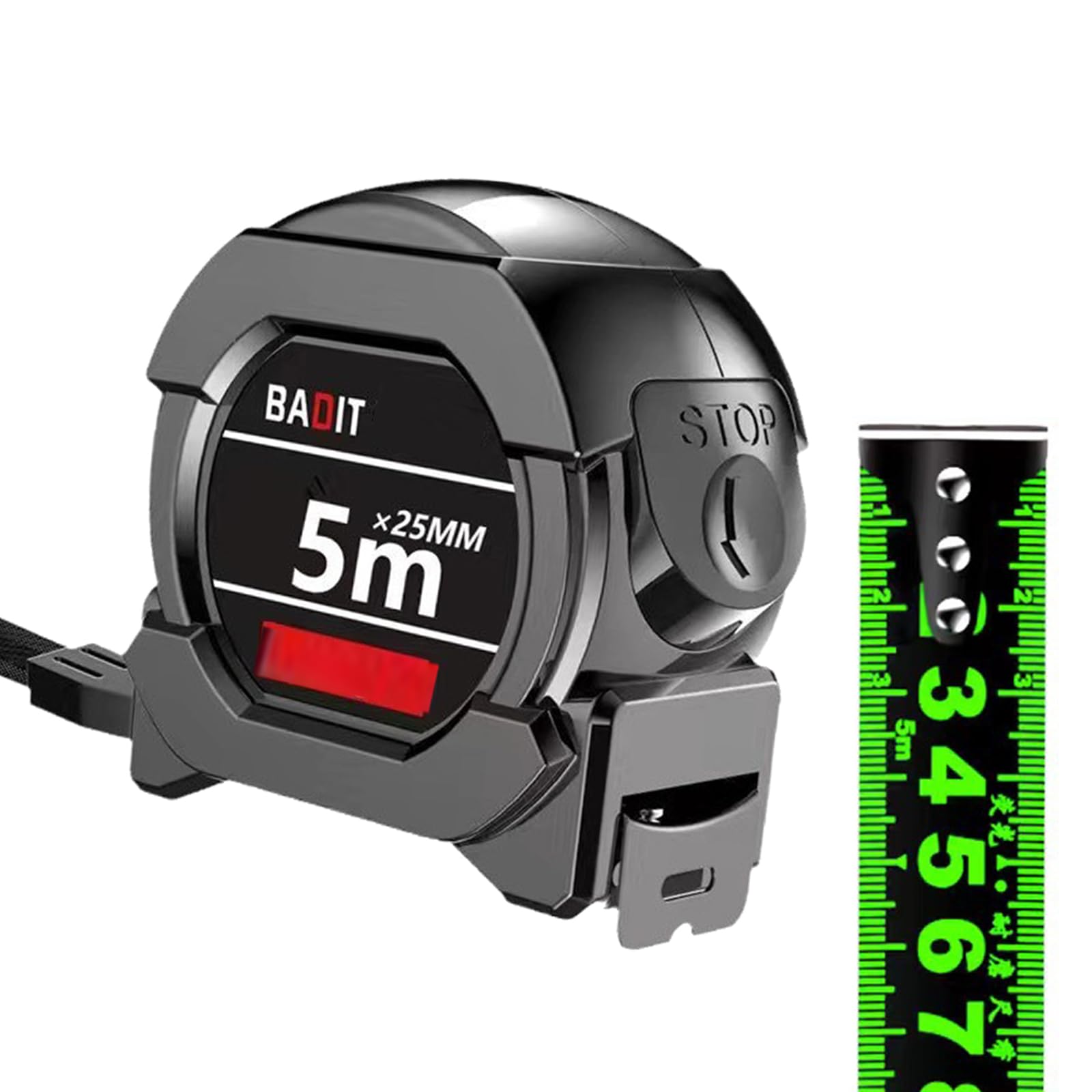 Waterproof Tape Measure, Fluorescent Steel Tape Measure, Thicken Ruler Tape