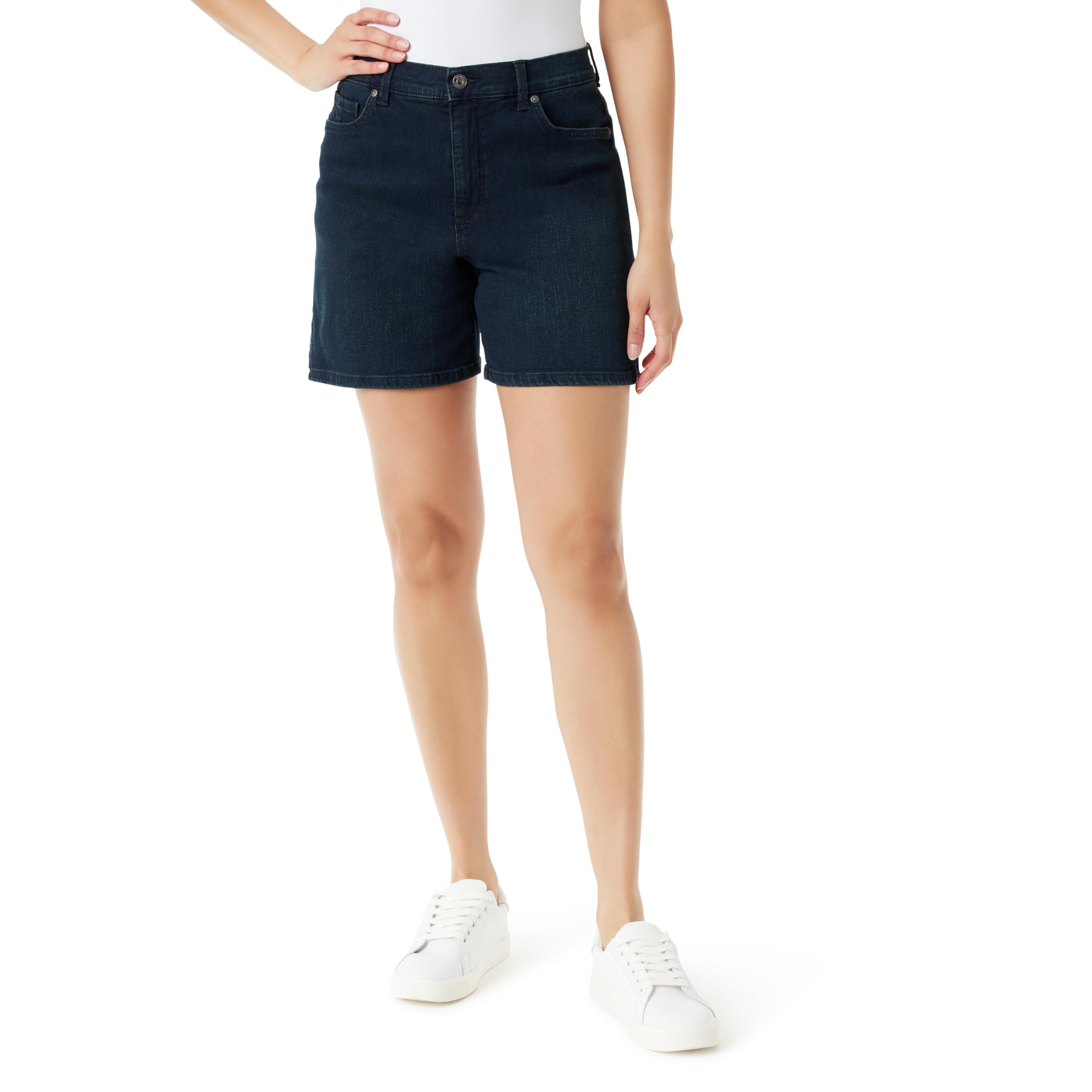 Gloria Vanderbilt Women's Amanda Basic Jean Short Petite