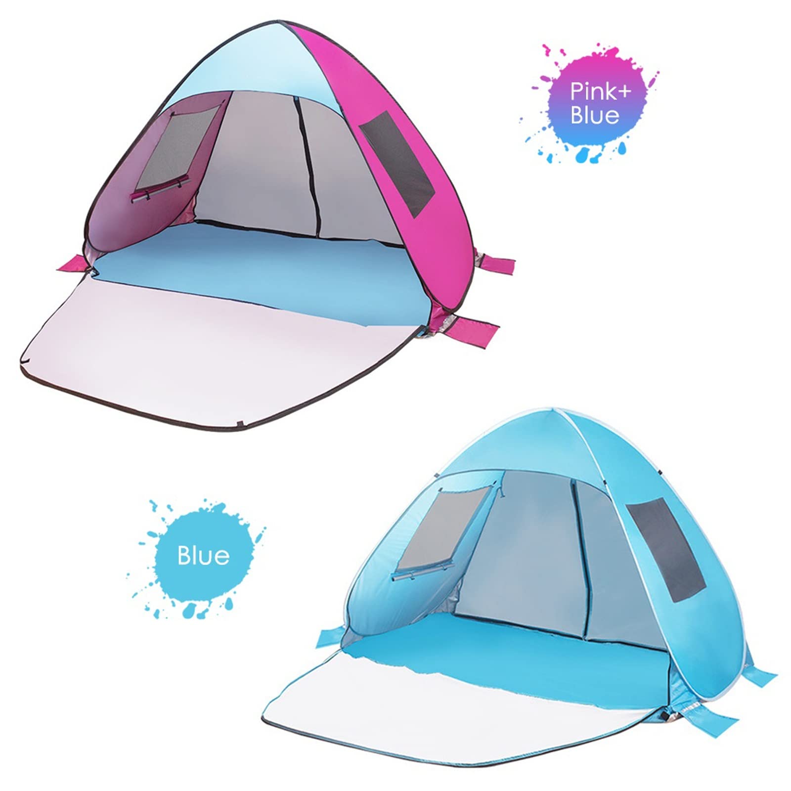 Outdoor Camping Zelt Pop Up Fun Spielzelt für Strand Spielplatz Instant Automatic Zelt Sport & Freizeit