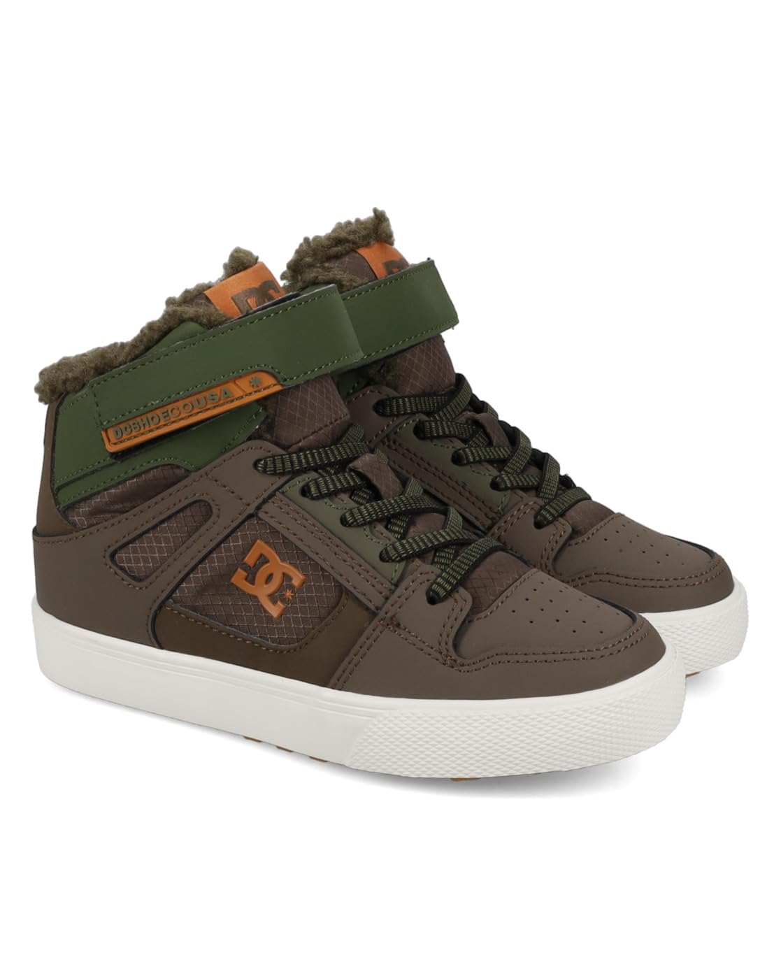 DC Shoes Pure High-Top WNT Ev - Chaussures d'hiver Montantes - Enfant - 36 - Gris.