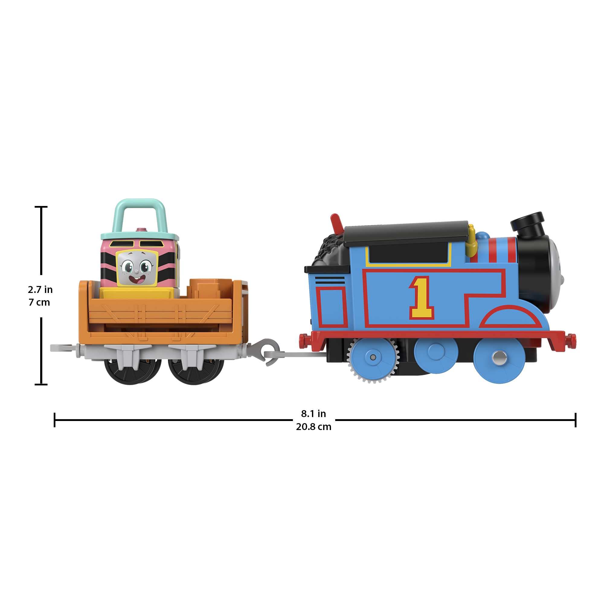 Thomas & Friends - Carica e Scarica Sandy, Playset con Trenini e Pista, Include Thomas la Locomotiva Motorizzata, Giocattolo per Bambini 3+ Anni, HDY58