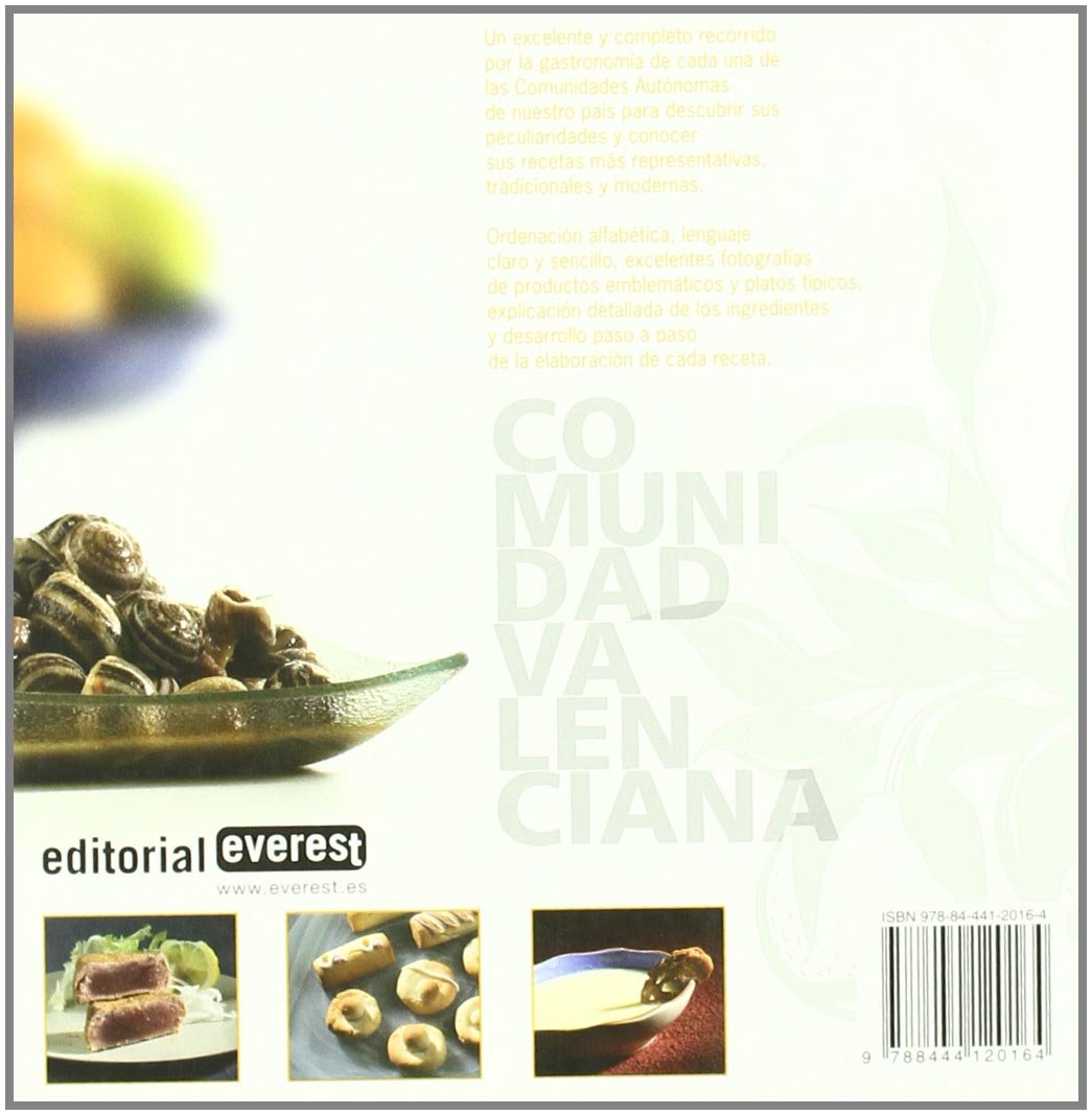 Comunidad Valenciana. Cocina Tradicional (Cocina tradicional española)