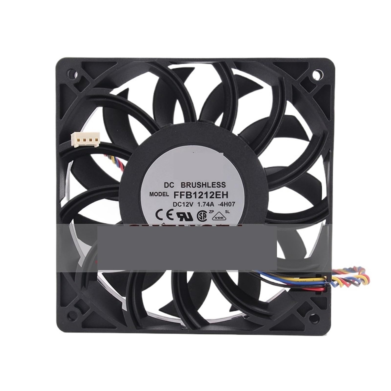 KWQNPHTRN FFB1212EH Cooling Fan DC12V 1.74A 120x120x25mm 12CM 12025