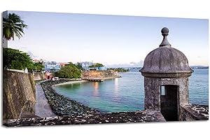 Skipvelo Wall Art Paintings: Puerto Rico's Historic Turret