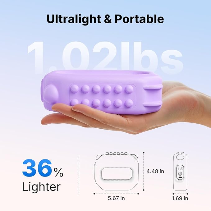 Plataforma vibratoria portátil MERACH con 6 niveles miniatura 7