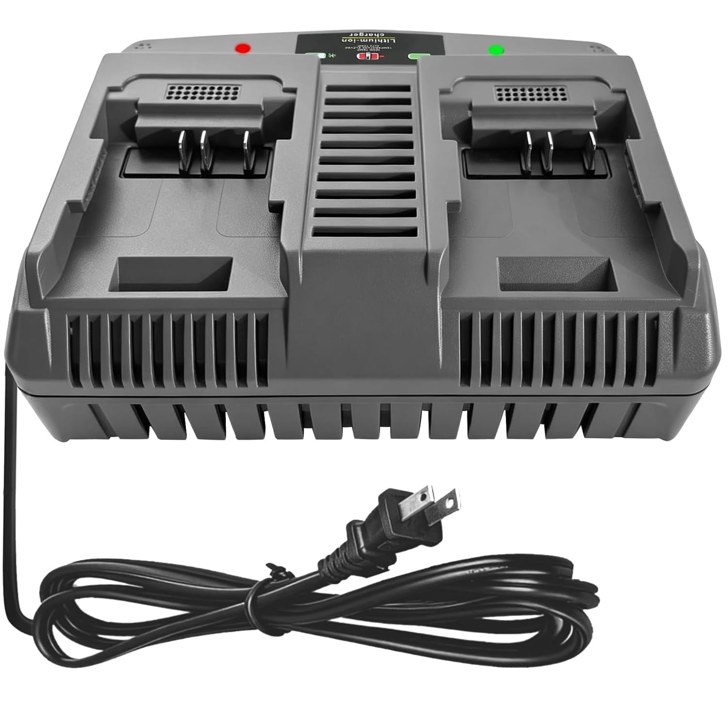 DTK 24V 3A Dual Charger Compatible with Flex 24V Charger Lithium Batteries Rapid Ultra Turbo Battery Charger