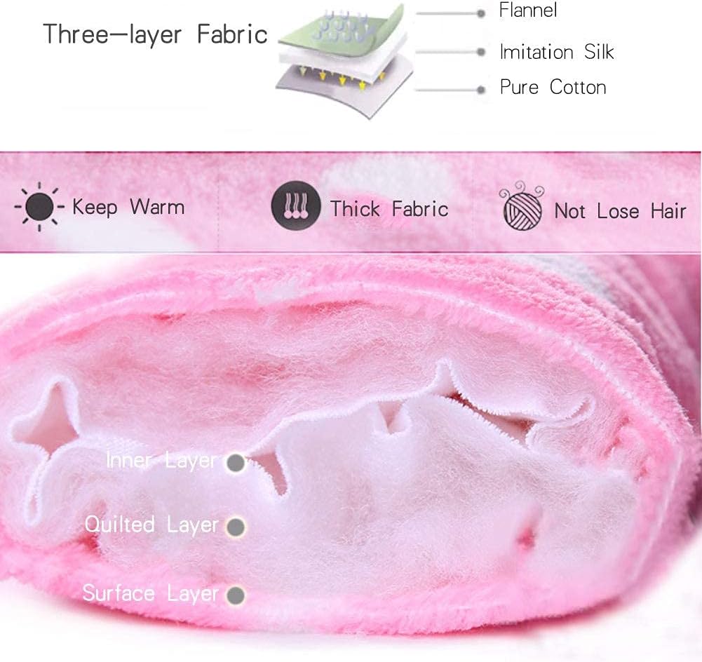 XIFAMNIY Baby Newborn Jumpsuit Footie Hooded Thicken Winter Bunting Outwear Snowsuit Pajamas for Girls Boys… - Image 3