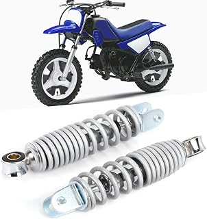 Amortecedor traseiro de motocicleta, 2 peças de amortecedores traseiros de 12 mm/0,5 pol. suspensão molas de para-choque adequadas para YMH Y-Zinger PW50