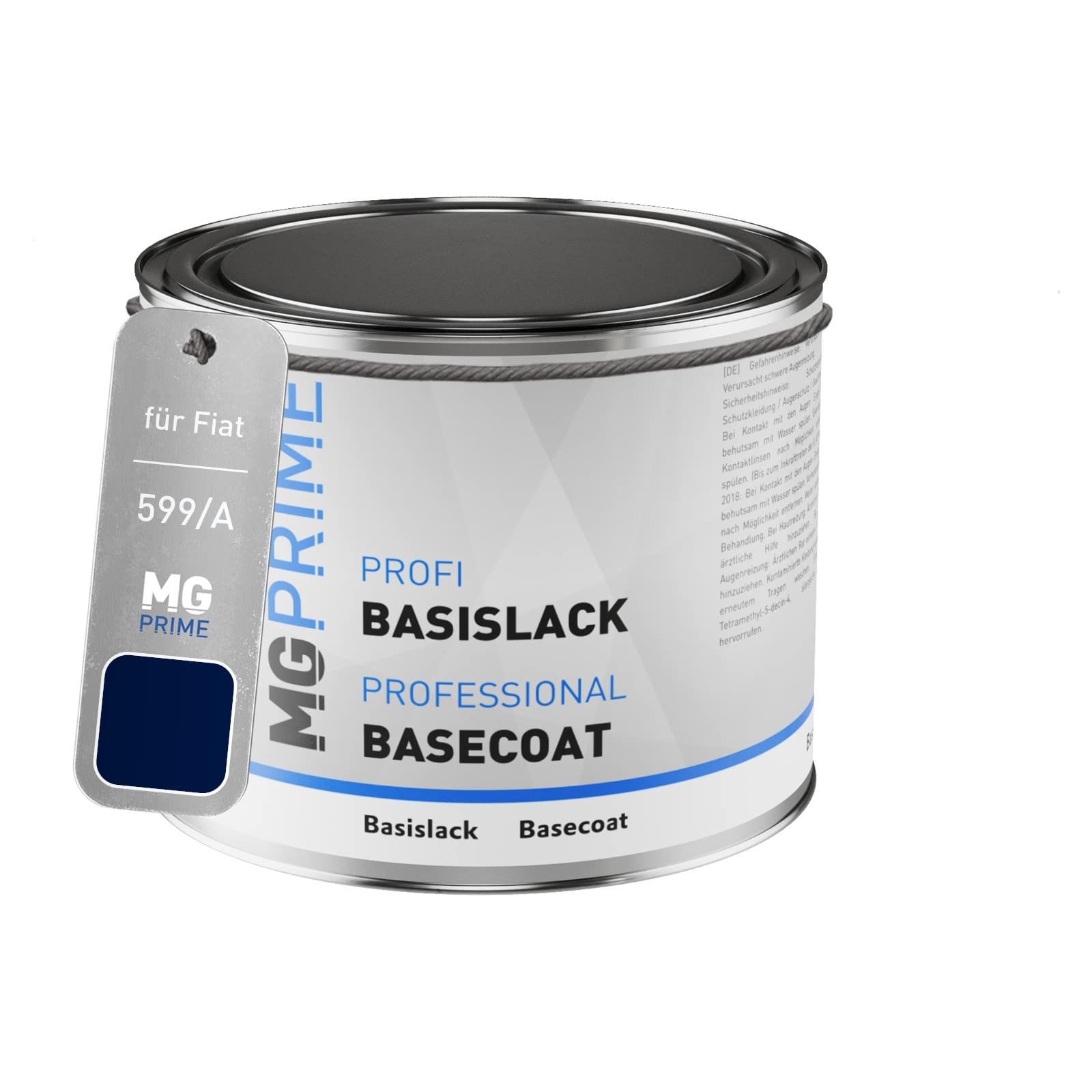 Vernice Auto Fiat Blu Magnetico - 1 Litro Base Pronta