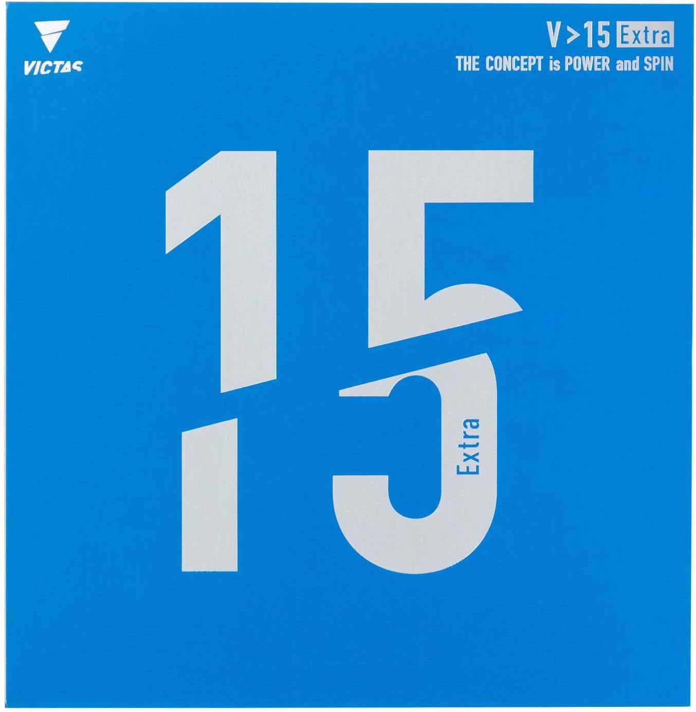 VICTAS V15 Extra 020461 Table Tennis Soft Rubber Backing Red MAX Size