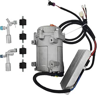 Universal Electric AC Compressor 20cc/r for 12V Auto Air Conditioner Compressor for R134a