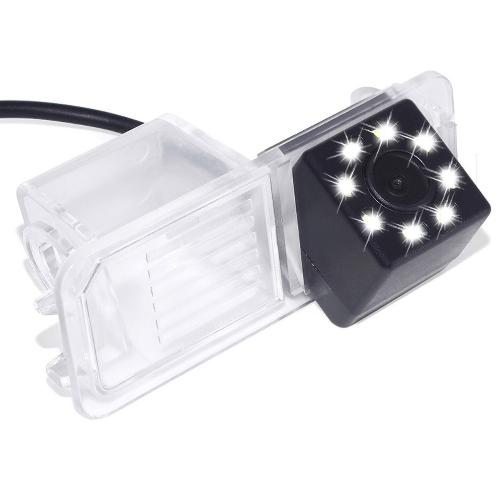 Waterproof High Definition Color Wide Viewing Angle License Plate Car Rear View Camera with Night Vision replacement for Passat CC Skoda Superb Seat altea Golf 6 Polo - Image 2