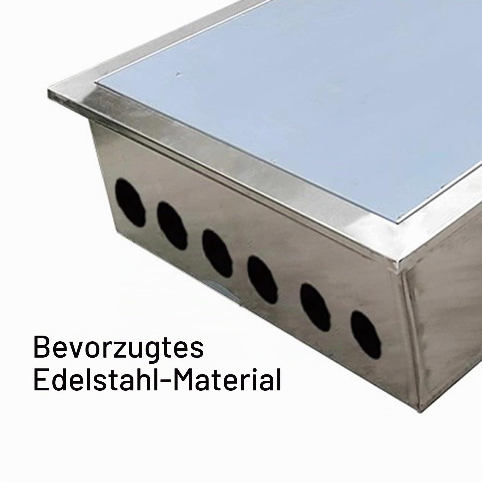 Unterputz Edelstahl-Schaltschrank, Bündig Montiertes Gehäuse mit Lasergeschnittener Schweißkonstruktion, für Gewerbliche und Private Innenbereiche(40x30x16cm/15.7x11.8x6.3in)