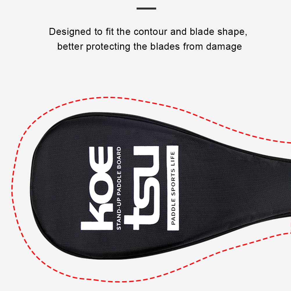 Bolsa protectora de tela Oxford para pala de remo con cremallera, bolsa de remo para tabla de surf