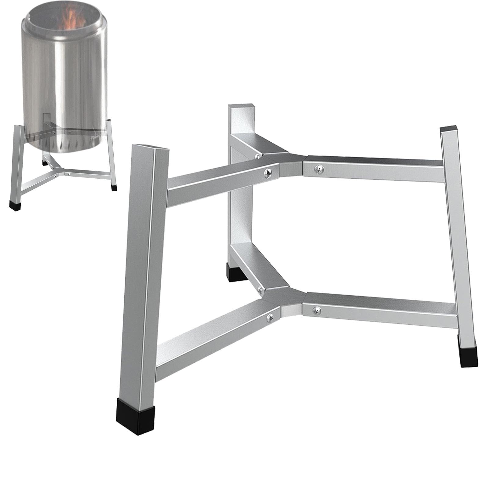 Support de feu de camp stable pour cuisiner sans basculer