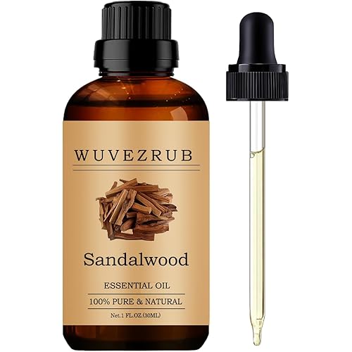 Sandalwood Essential Oils Organic, 30ML Pure and Natural Sandalwood Essential Oil for Aromatherapy Diffuser - Sandalwood /1 Fl Oz