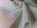 Produktbild HomeBuy Sparkle Tinsel Lurex-Stoff Stretch Material/Metallic Rasta Glitzer 150 cm breit Iridescent Pink