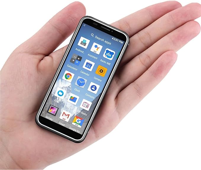 Mini mobiele telefoon 4G LTE Plus klein Android Google Play 3,4 inch Quad Core Android 8.1 ID Mini mobiele telefoon 4G LTE Plus klein Android Google Play 3,4 inch Quad Core Android 8.1 ID