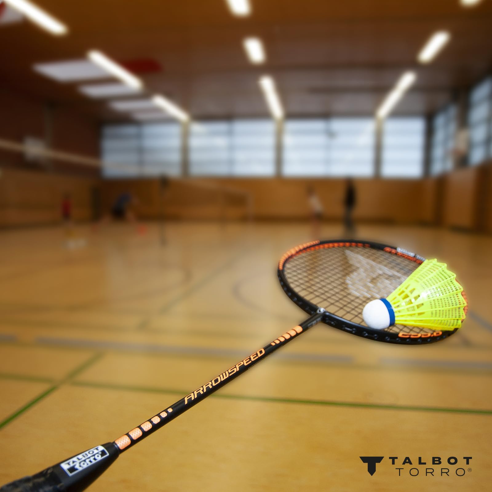 Talbot-Torro Volani da Badminton Tech 350, Lattina 6 Pezzi, Nilon