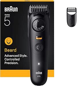 Braun BeardTrimmer 5 BT5500 lavável com 20 comprimentos