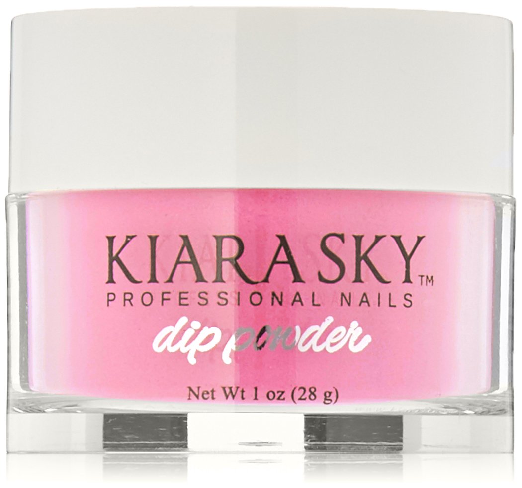 Kiara SkyLong Lasting Nail Dip Powder Pink Tones 1 oz, Pixie Pink Cream