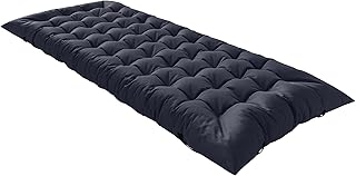 Outsunny Esterilla de Camping Plegable, Colchoneta de Camping Portátil con Correas, Antideslizante, Grosor 8 cm, para Cama de Camping, Tienda, Viajes
