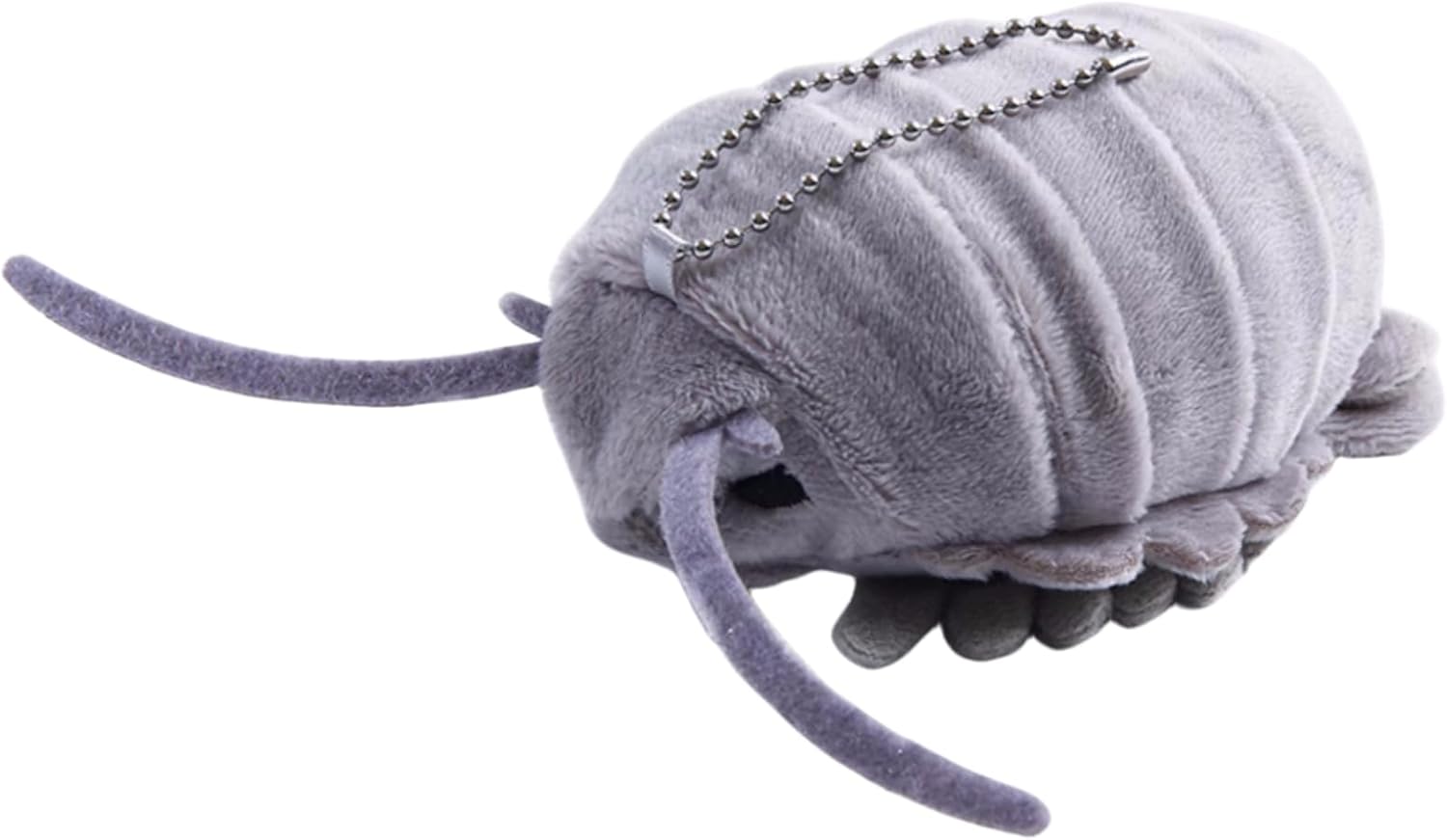 FRANKIEZHOU Lifelike Isopod Plush Gray Isopod Stuffed Animals