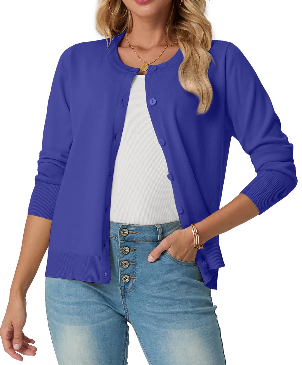 GRECERELLE Cardigan Sweaters for Women Lightweight Long Sleeve Button Up Soft Ribbed Knit Cardigans 2026 Spring Outfits