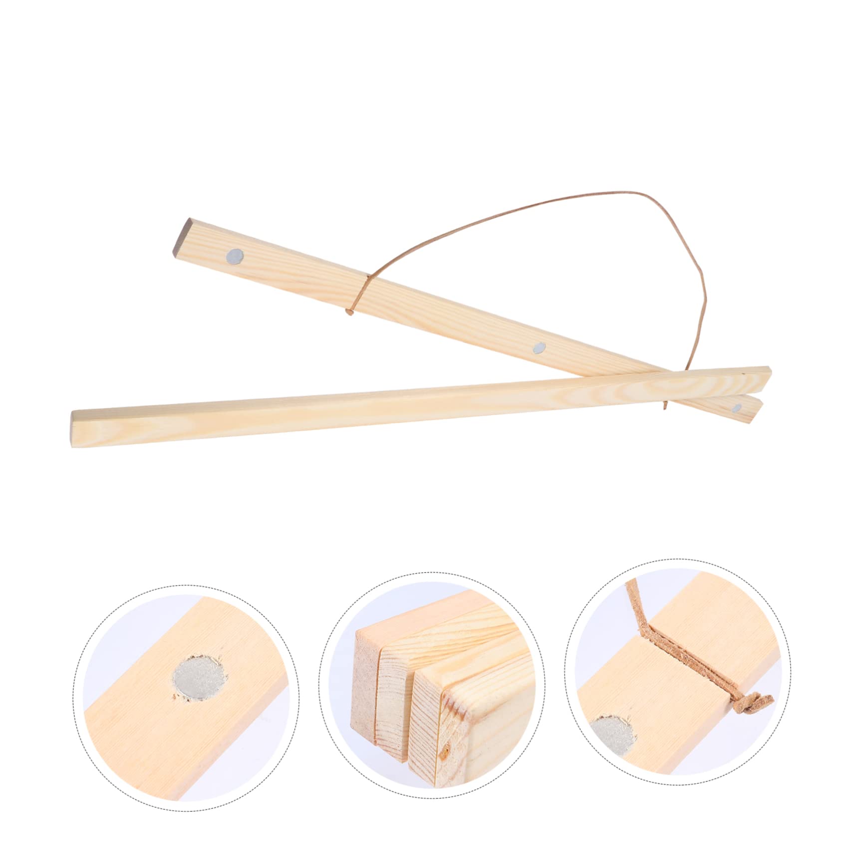 ABOOFAN 2stücke Magnetische Holz Posterleiste Aus Kiefer Einfaches Aufhängen Von Bildern Und Postern Für Zuhause Flexibles Design Mit Starkem Halt Für Kunstwerke Und Drucke