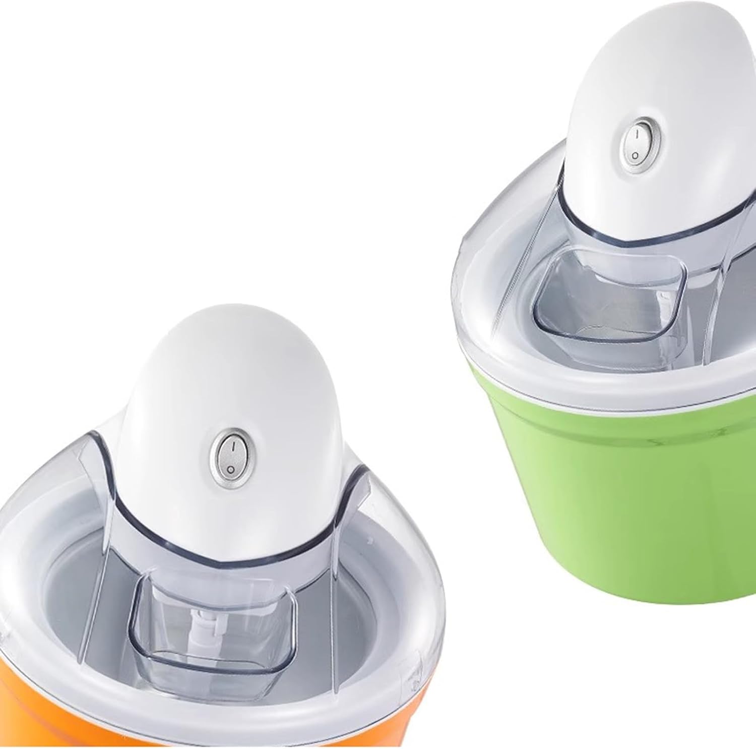 Ice Cream Maker Ice Cream Machine 1.2L Mini Home DIY Mini Homemade Fully Automatic Fruit Sand Ice Cream Machine Ice Cream Machine (Color : 1)