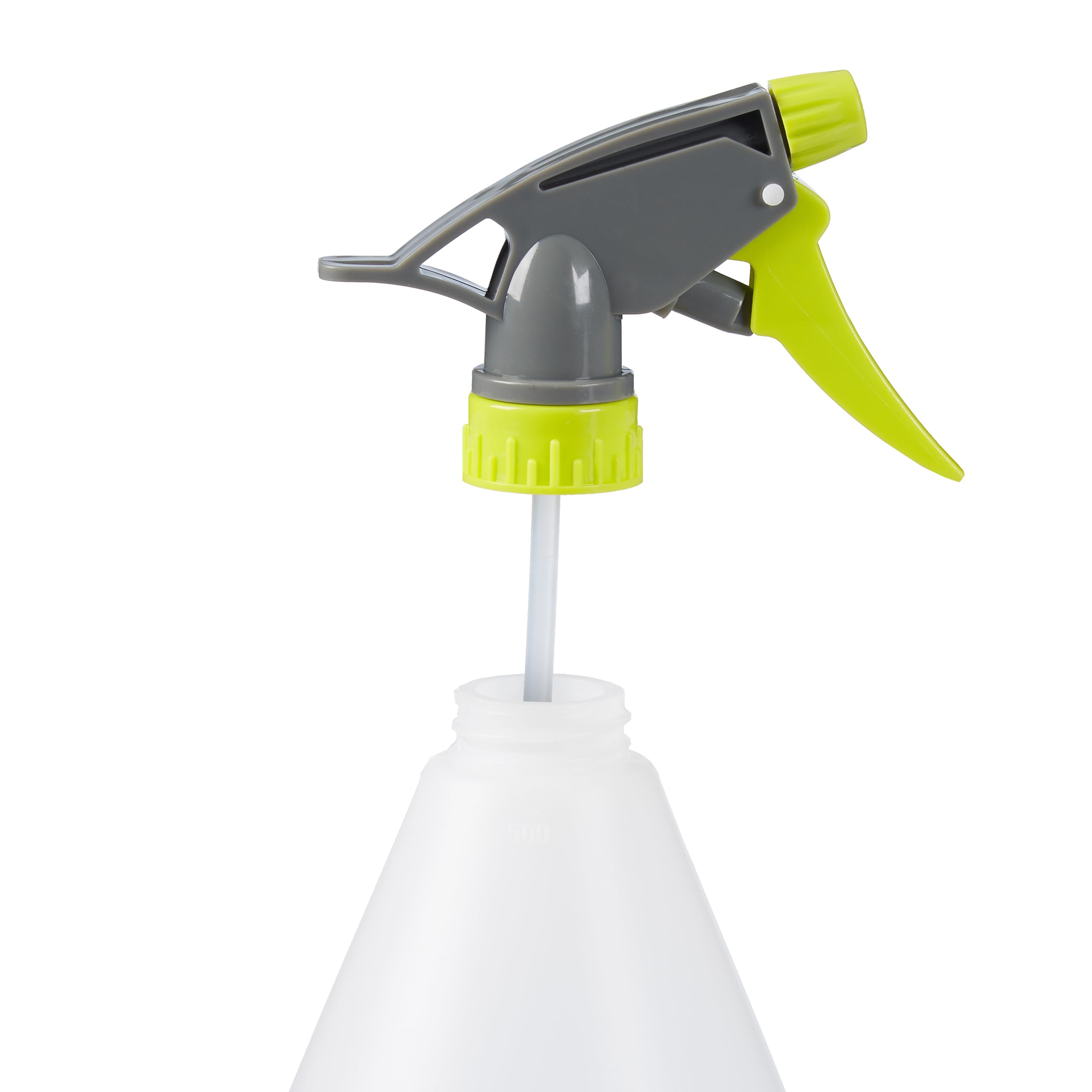 Relaxdays Spruzzino Nebulizzatore, Set 3, 500 ml, Bottiglietta Spray, Spruzzo Nebulizzante e a Getto, Plastica, Bianco