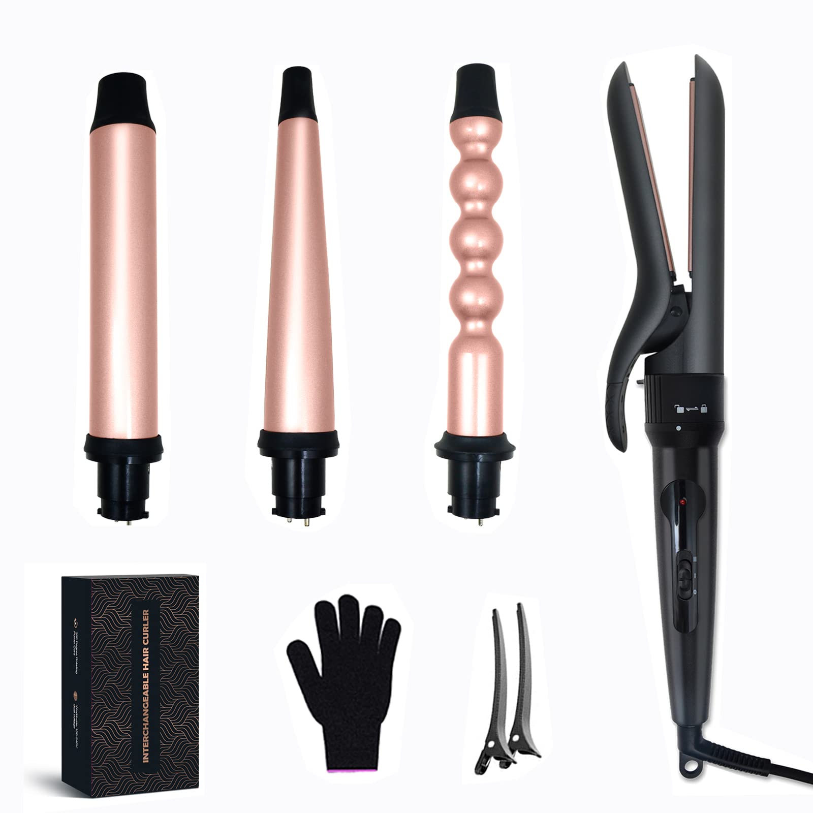 amazon-com-curling-wand-set-4-in-1-curling-wand-for-long-hair-uowga-interchangeable-ceramic-tourmaline-clamp-free-1-2-curly-hair-wands-with-heat-protective-glove-2-hair-clips-instant-heat-up