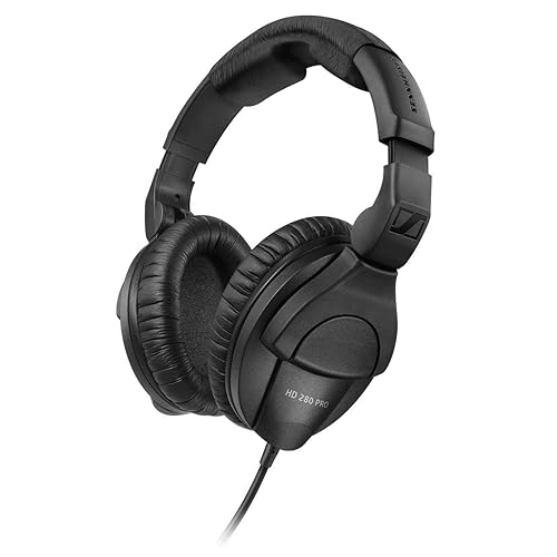 Sennheiser HD 280 Pro Headphones - New Model - Black