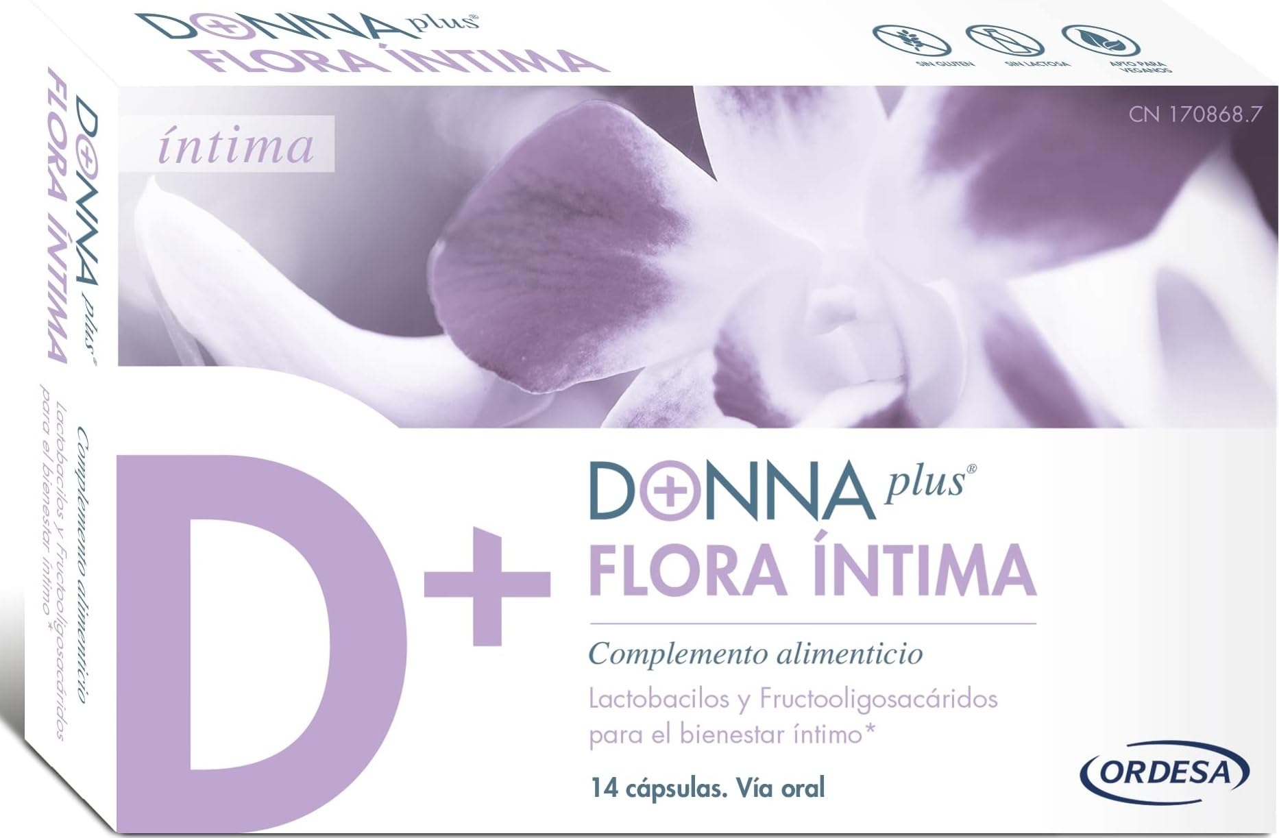 Ozoaqua DONNA PLUS+ Intimflora 14 Kapseln