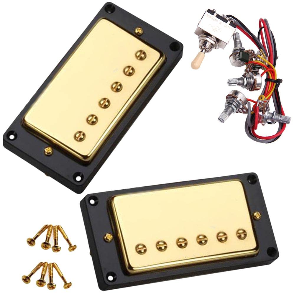 Kit di Pickup Sigillati E Cablaggio Del Circuito per Chitarre LP
