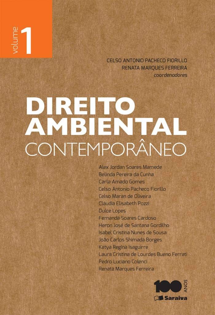 Capa de Direito ambiental contemporâneo - 1ª edição de 2015: Volume 1