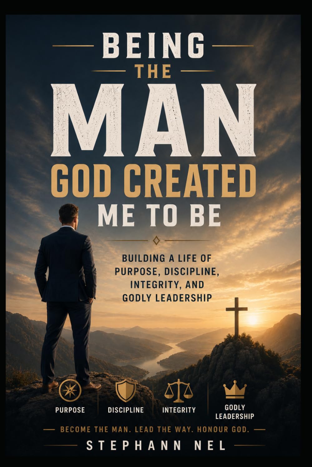 Being the Man God Created Me to Be: Building a Life of Purpose, Discipline, Integrity, and Godly Leadership