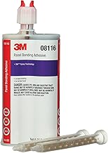 3M Panel Bonding Adhesive, 08116, OEM Recommended, Two-Part Epoxy, 200 ml/6.75 fl oz Cartridge , Black